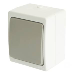 Переключатель 1-клавишный Stekker PSW10-212-54 49732
