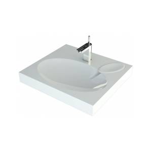 Раковина Maretti Eleganza EN13SM32-844 над стиральной машиной, белая, 60x54.5