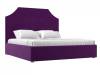 Интерьерная кровать Лига Диванов Кантри 105353 Фиолетовый