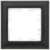 Рамка 1-постовая IEK Brite BR-M12-12-2-K23 хром/черный фото 3
