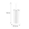 Ершик Fixsen Round White FX-451-5 белый фото 2