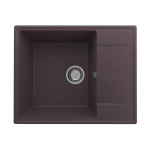Кухонная мойка Ulgran Quartz Prima 605-06 трюфель
