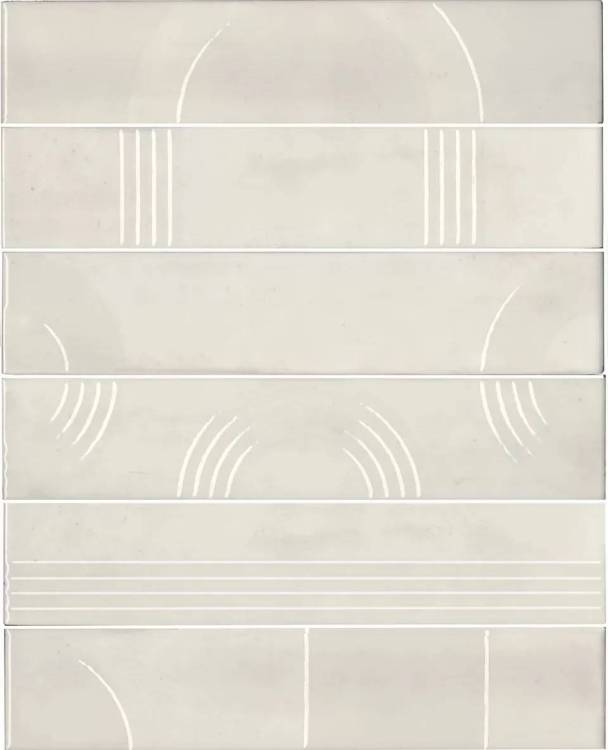 Панно Kerama Marazzi Мажорель KMP3STA001RN6X белый глянцевый 36x28.5