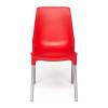 Стул Tetchair Genius (mod 75) 19669 красный, ножки хром фото 4