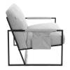 Диван Tetchair Charli lux 25185 shape silver, велюр, букле фото 2