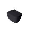 Унитаз подвесной Isvea Vea Cubo 10VA02001SV-2N черный матовый