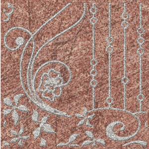 Декор Cersanit Spazio SZ6G112 коричневый  11x11