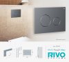 Кнопка смыва Rivo Touch neo 303001 хром матовый фото 2