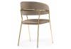 Стул Woodville Kamelia 15318 cappuccino, gold фото 5