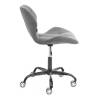 Кресло компьютерное Tetchair Selfi metalBL 25049 серый, велюр фото 2