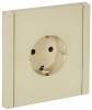 Розетка 1-местная с заземлением IEK Forte&Piano FP-R11-16-1-K10 ваниль