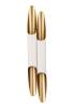 Бра Crystal Lux Clt 332W4-V2 Wh-Go фото 2