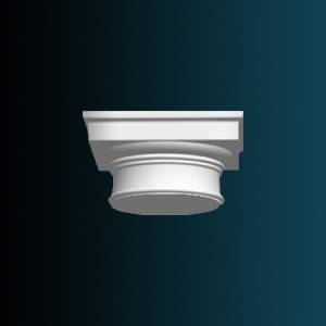 Капитель колонны Перфект N1120-1W 22.3x22.3x4.9