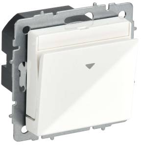 Выключатель карточный IEK Brite BR-V11-0-10-K01 белый