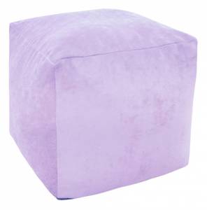Пуф Dreambag Куб 3912301 лавандовый микровельвет