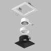 Встраиваемый светильник Lightstar Domino Quadro D51607WMOD фото 2