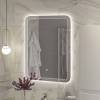 Зеркало Cezares Duet CZR-SPC-DUET-600-800-LED-TCH 60.7x60 с подсветкой и сенсорным выключателем фото 5