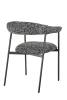 Стул Stool Group Toko DR-1510-A BMG3091G-3 черно-белый фото 6