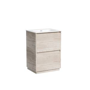 Тумба под раковину Sancos Libra Floor LB60FEG Дуб галифакс натуральный, 59x45