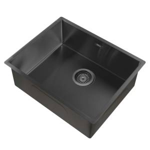 Мойка кухонная Abber Wasser Kreis AF2196MB черный матовый, 54x44