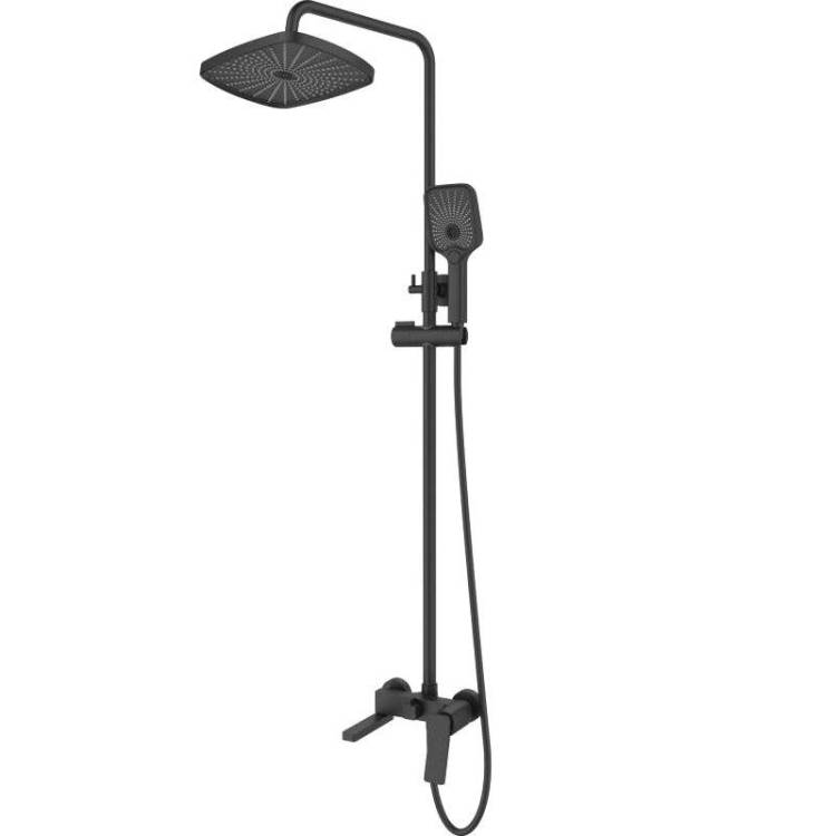 Душевая стойка Esbano Gemini ESDSGEMI-DSMB черная матовая