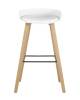 Набор из 2 барных стульев Stool Group Libra 8319B WHITE X2 белый фото 3