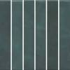 Декор Kerama Marazzi Фес KMD2MSM005BN мозаичный зелёный тёмный глянцевый 15x15