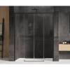 Дверь в нишу NEW TRENDY PRIME BLACK 140x200 D-0341A (черный) фото 2