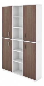 Шкаф книжный Merdes Домино ПУ-40-5 БЕШ-Ч Белый