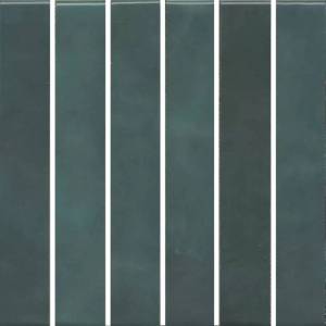 Декор Kerama Marazzi Фес KMD2MSM005BN мозаичный зелёный тёмный глянцевый 15x15