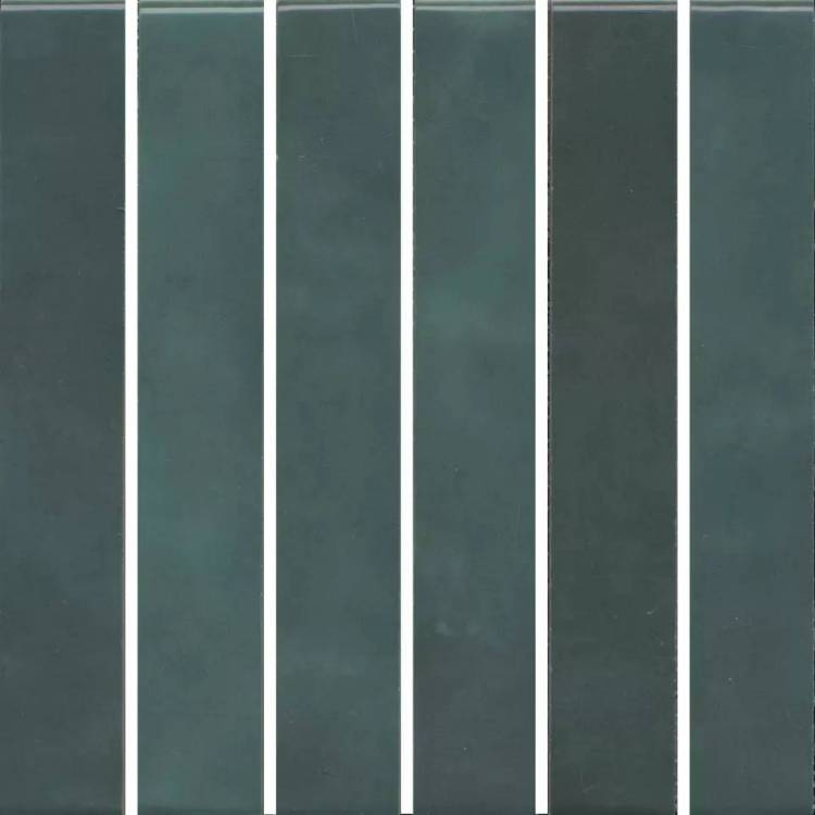 Декор Kerama Marazzi Фес KMD2MSM005BN мозаичный зелёный тёмный глянцевый 15x15