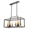 Подвесная люстра Lumina Deco Waldorf LDP 1140-8 BK+MD фото 4