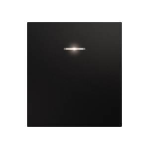 Выключатель 1-клавишный перекрестный Kranz Strong KR-78-0718-5 антрацит