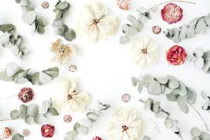 3D Фотообои Artegrafico «Цветочная мозаика» FW-006 песок