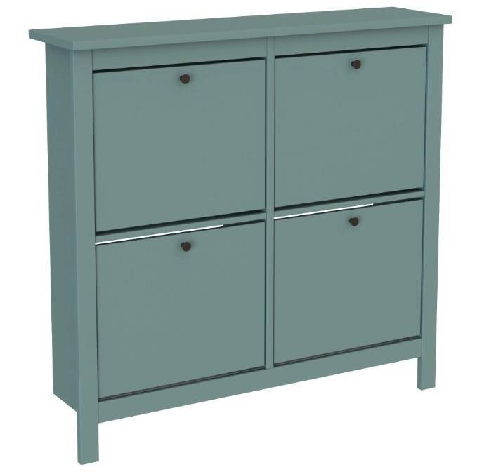 Тумба для обуви Гуд Лакк Сага 2.08.10.180.6 Темно-бирюзовый