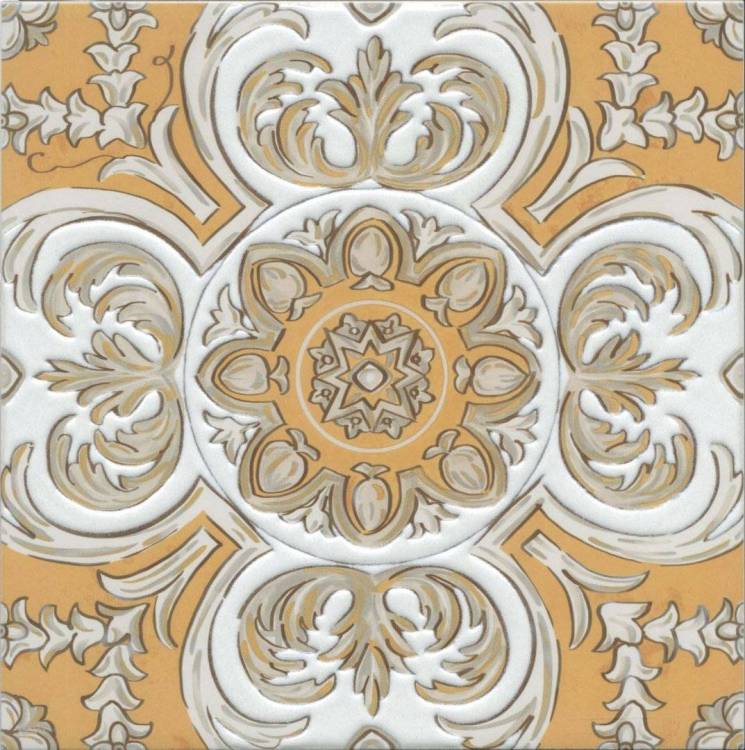 Декор Kerama Marazzi Алмаш HGD\B510\SG9174 центр желтый 30x30