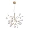 Подвесная люстра Crystal Lux Evita SP36 Gold/Transparent