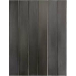 Керамическая плитка Equipe Massimo 31578 Dark Black 5x40