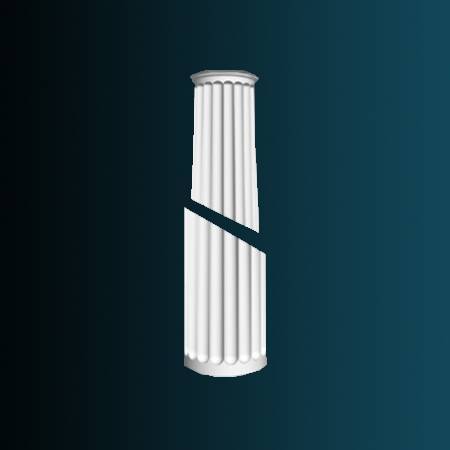 Тело полуколонны Перфект N3125-1 25.4x25.4x223