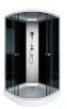 Душевая кабина Arcus Style S-13G 100x100x215, фронтальные стекла - серые тонированные, задние - черные