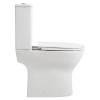 Унитаз-компакт BelBagno Lounge BB045CPR/BB045/051SC безободковый Белый фото 4