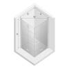 Душевое ограждение NEW TRENDY NEW SOLEO BLACK 90x90x195 D-0289A/D-0290A (черный) фото 3