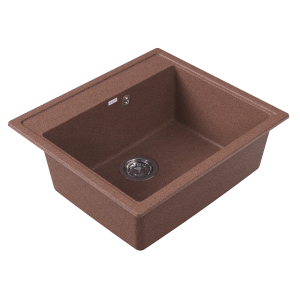 Мойка кухонная Dr.gans Ника 570 25.070.D0570.406 терракота, 57x51