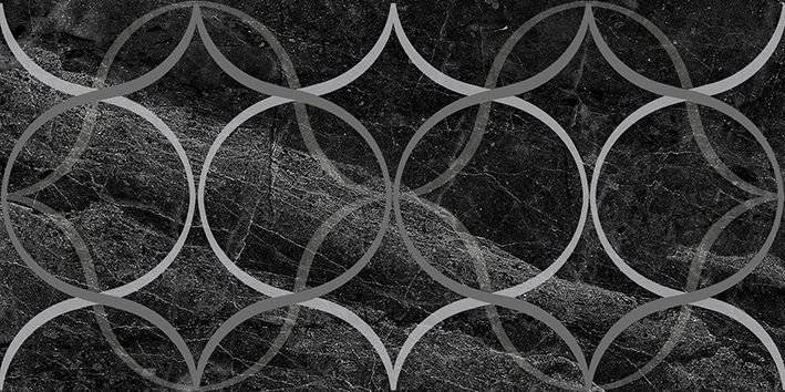 Декор Laparet Crystal Resonanse Чёрный 30x60