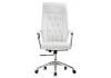 Компьютерное кресло Woodville Sarabi 15424 white / satin chrome фото 3
