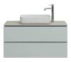 Тумба под раковину Allen Brau Infinity 100 274235 рapyrus белый матовый фото 5