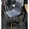 Набор из 2 стульев Bradex Home Easy FR 0733P серый с ножками под дерево фото 7