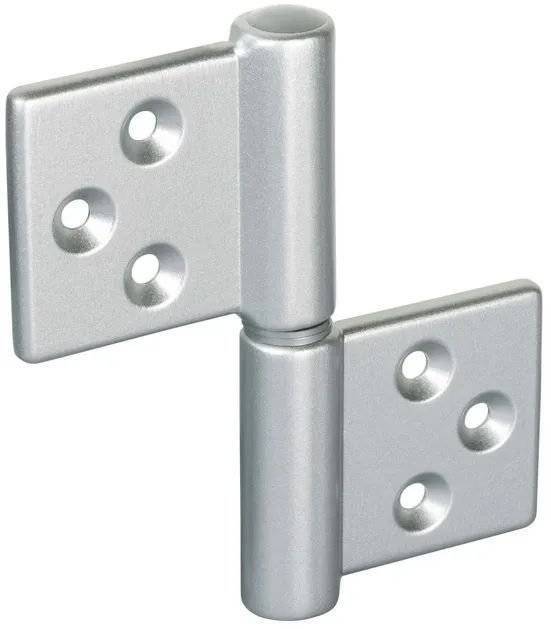 Петля карточная Morelli CH-R 85X82 SC матовый хром