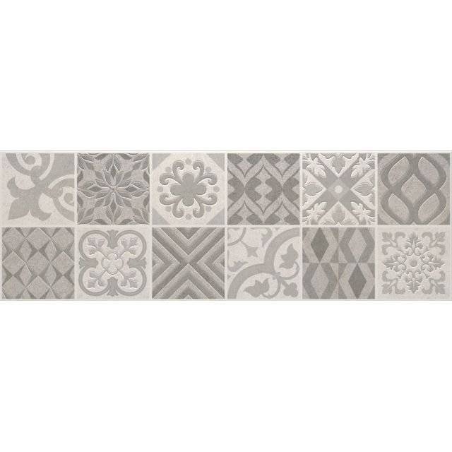 Керамическая плитка Benadresa Reine Mosaico Vintage Silver 90x30