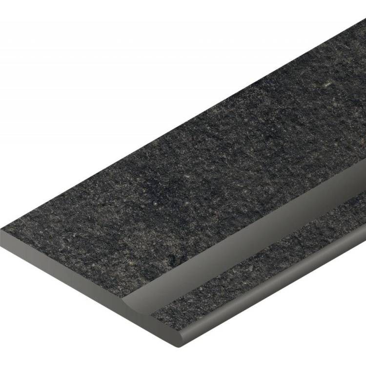 Бортик Italon Рум X2 620090000665 Блэк Правый С Выемкой Закругленный 30x60